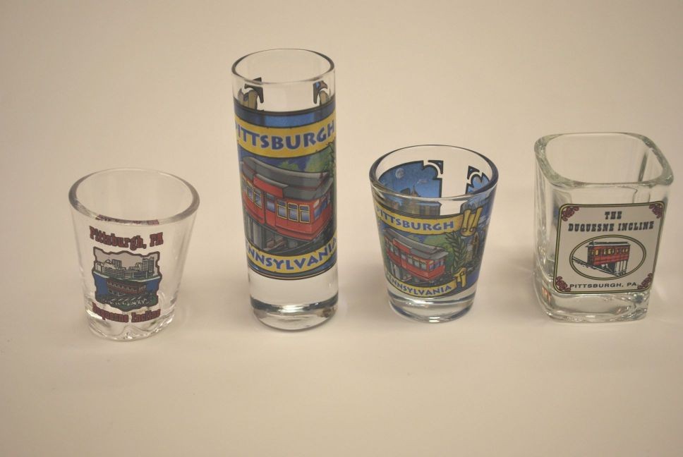 shot glasses